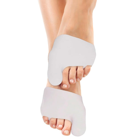 FOOTINSOLE.COM Comfort Gel Metatarsal Pads - Bunion Protector Sleeves for Men and Women (1 Pair)