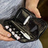 Dittibags Skinny Case, Small Travel Diabetic Wallet for Insulin Pen and Pen Tips, Black