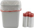 Small Trash Bags 1.2 Gallon, Clear Drawstring Liners for Bathroom, 110 Count