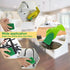 10 Pcs Silicone Sponge Scrubber, No Odor Reusable Kitchen Sponge for Dishes, Cookware, Sink, Bathroom, Non-Scratch
