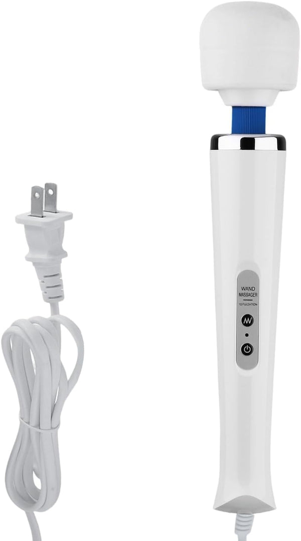 Wired Powerful Massager with Strong Handheld Vibration Wand for Women - Personal