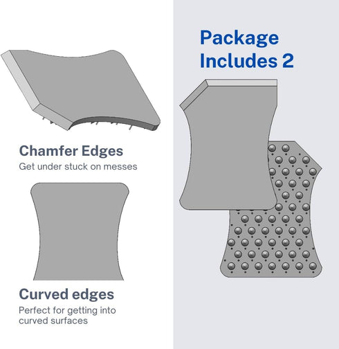 Better Scrubber Reusable Kitchen Sponge - 2 Included Non-Scratch Multipurpose Cleaning Scrubber