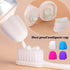 RJSQAQE Lids,6 6pcs) Self Closing Toothpaste Caps,Mess-Free Toothpaste Pcs Toothpaste Squeezers Cap No Waste,Toothpaste