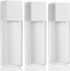 NOLITOY 3Pcs 30ml Airless Pump Bottles - Lotion Dispenser Travel Size Pump Container for Cosmetics Skin Care