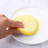1pcs Durable Scrub Scouring Sponge, Microfiber Round Dish Washing Scrubber for Cleaning Dishes & Pots, Random Color