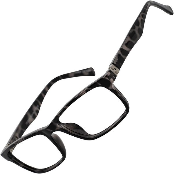 OCCI CHIARI Men Reading Glasses, 2.5 Magnifier Readers, Multiple Magnification Options from 1.0 to 6.0