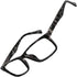 OCCI CHIARI Men Reading Glasses, 2.5 Magnifier Readers, Multiple Magnification Options from 1.0 to 6.0