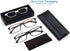 Professional Reading Glasses - Blue Light Blocking Computer Readers for Men/Women with Spring Hinges