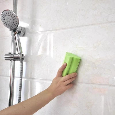 JDYYICZ 4 Pack Damp Dusting Sponge Duster, Dust Cleaning Sponge, Reusable Household Cleaning Sponge Tool for Blinds