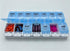 Toeah 7 Healthaccessories Spanish pill box day weekly two times per day AM PM (Large) Spanish pill box organizer (Blue)