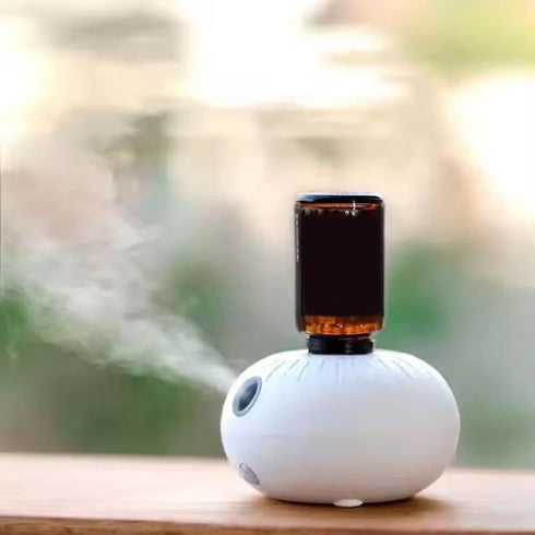 RJSQAQE Diffuser,4 Waterless Diffuser,USB Rechargeable Waterless Essential Oil Modes Oil Diffuser,Waterless Nebulizing