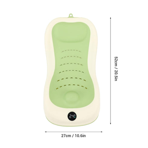 1 Fdit Baby Bath Support That Imitates The Design of The Womb, Nonslip Base, Newborn Bathtub, Easy to Fold, Included