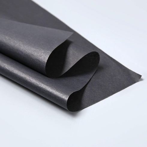 Ueerdand 105 Sheets Black Tissue Paper for Packaging Gift Wrapping Craft Papers Bulk for DIY Artworks Flower Decoration (12 x 20 Inches, Black) by Ueerdand