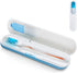 TAISHAN UV Toothbrush Case Sanitizer - Portable Rechargeable Travel Holder, Fits All Toothbrushes for Home and Travel