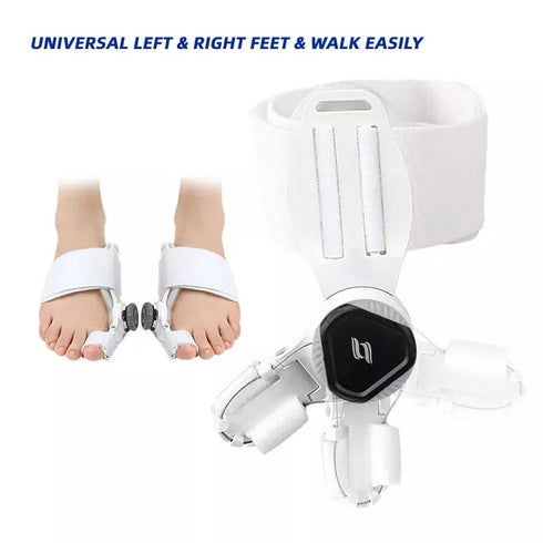 Toe Corrector, Orthopedic Bunion Straightener, Adjustable Toe Separator for Pain Relief