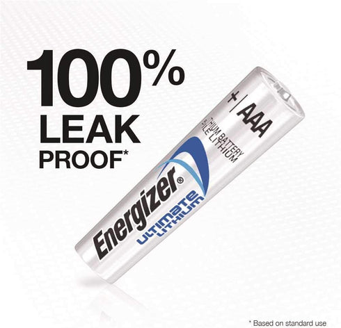 Pack 4 Energizer Photo Ultimate Lithium AAA Batteries