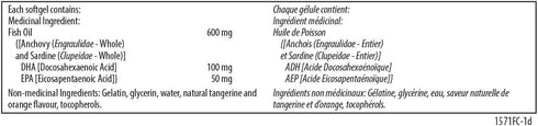 Chew DHA Orange, 120 Softgels, Carlson for Kids