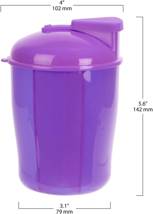 EZY DOSE 30-Day Vitamin Organizer, 6 Large Compartments, Easy to Use, Color May Vary, BPA Free