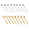 Jewelry Tray Bobby Pin 40PCS DIY Round Hair Clips No-Metal Snap for Accessories (Mixed Coloring)