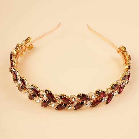 Kercisbeauty Crystal Crown - Elegant Hair Accessories for Women and Girls