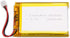 MSDS Verified 654060 Rechargeable 3.7V 2000mAh Li Lipo Lithium Polymer Battery Pack with 2 Pin JST Connector