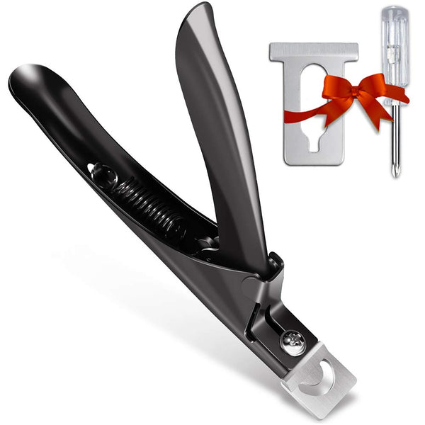 Nail Tip Clipper Edge Cutter Adjustable Stainless Steel Trimmer for Salon Home Art, Beauty Design DIY