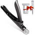 Nail Tip Clipper Edge Cutter Adjustable Stainless Steel Trimmer for Salon Home Art, Beauty Design DIY