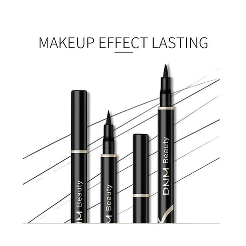 GLOGLOW Cat Eye Makeup Liquid Eyeliner Pen, Waterproof Neon Colorful Long-lasting Black Makeup Tools (Green)