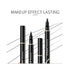 GLOGLOW Cat Eye Makeup Liquid Eyeliner Pen, Waterproof Neon Colorful Long-lasting Black Makeup Tools (Green)