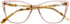 DOOViC Computer Reading Glasses, Blue Light Blocking Anti Eyestrain Cat Eye Spring Hinge Readers for Women 1.75