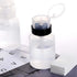YAMYONE Nail Polish Remover Pump 2 Pack, 200ml Acetone Dispenser Bottle for Makeup Remover, Lockable Push Down
