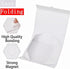 White Gift Box for Presents, 10.8x7.5x3.5 Inches Magnetic Gift Boxes with Lid for Bridesmaid Wedding Birthday Packaging