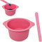 Silicone Wax Bowl for Hair Removal, Replacement Silicone Wax Liner for Non-Stick Wax Pot with Spatula