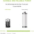 EEMB 4Pack ER14250 1/2AA 3.6V Lithium Battery Li-SOCL2 Non-Rechargeable for Dog Collar, Sensor, Alarm