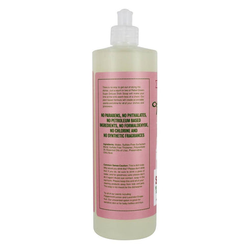 Rebel Green Dish Soap, Pink Lilac, 16 oz
