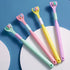1pcs Random Color Three-Sided Soft Hair Toothbrush, Effective Design for Adults and Children