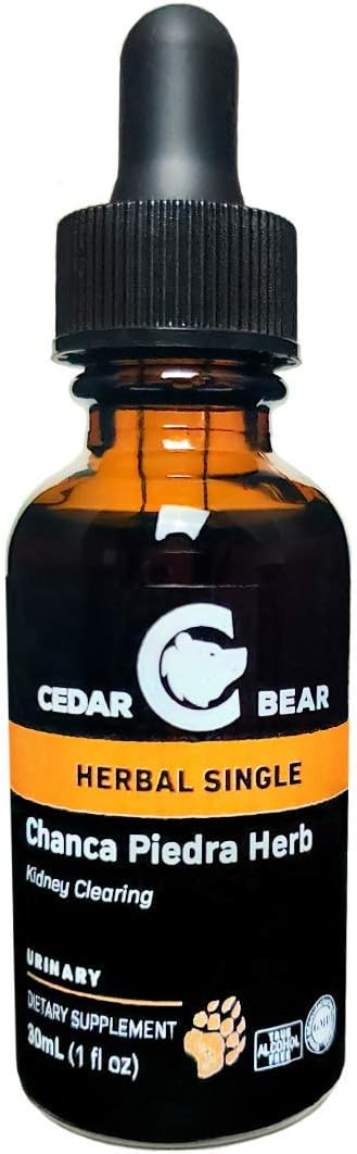 Cedar Bear Chanca Piedra Liquid Herbal Supplement - 1 Fl Oz
