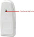 Automatic Air Freshener Dispenser, White | Wall Mounted or Free Standing Adjustable Fragrance Aerosol Spray 300mL