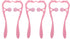 Sanyam 3pcs Neck Manual Massager Multi- functional Neck Massager Portable Neck Massager