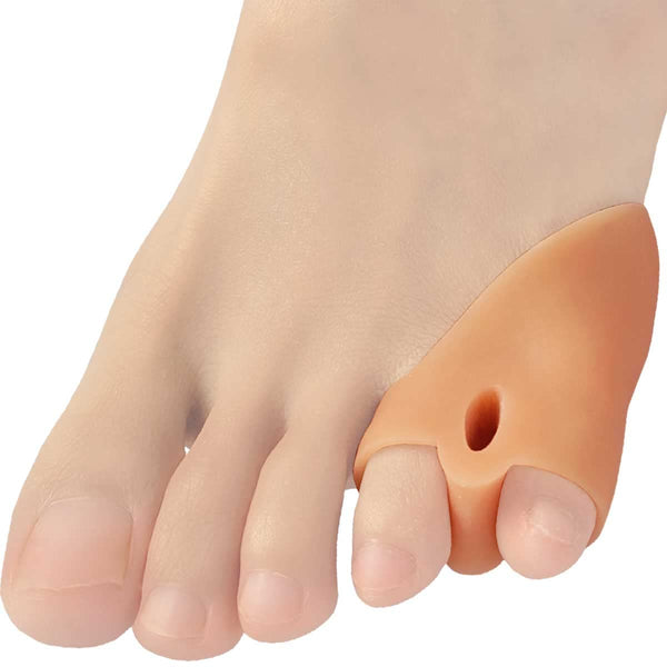 Chiroplax Tailor's Bunion Corrector Pads (4 Pads) for Bunionette Pain Relief, Pinky Toe Straightener