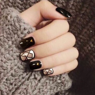 KADS 3 pcs Nail Art Brushes Set, Liner Striping Brush for Strokes, Details Painting, Blending