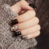 KADS 3 pcs Nail Art Brushes Set, Liner Striping Brush for Strokes, Details Painting, Blending