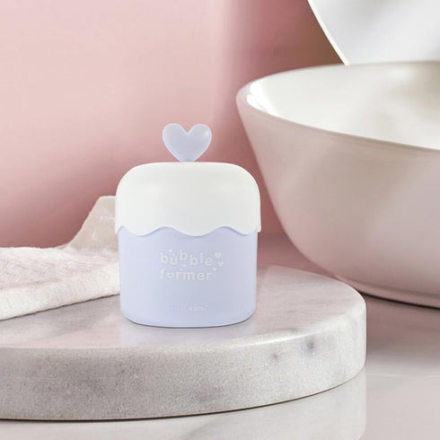Ipetboom Face Foam Maker: Rich Marshmallow Whip Maker Skincare Tool for Facial Cleansing for Her Blue