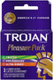 Trojan Pleasure Pack Lubricated Premium Latex Condoms - 3 ct, Pack of