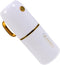 GLEAVI Travel Container Toothbrush Case, 1 Set Mouthwash Cup, Gilded Toiletry Set, Portable Toothbrush Holder