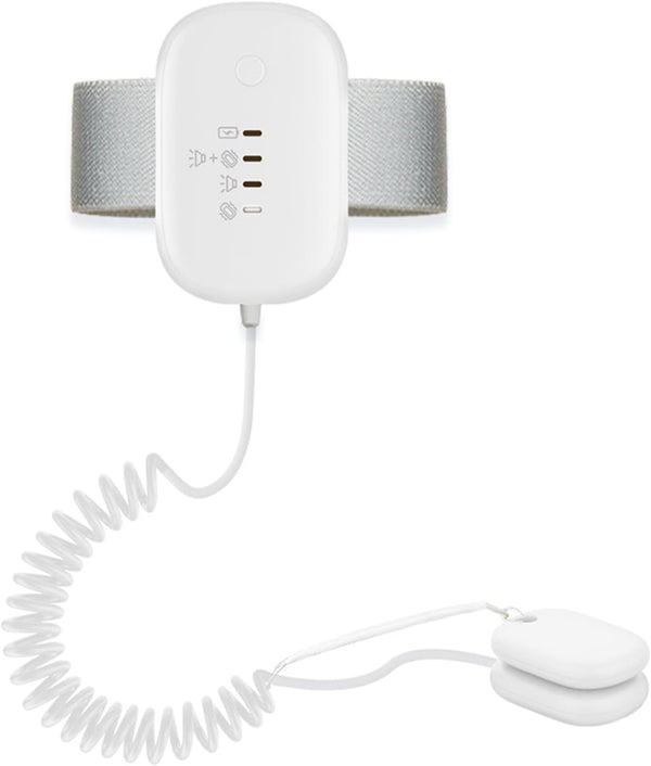 Bed Wetting Alarm for Boys Girls, USB Rechargeable Bedwetting Alarm System, Loud Sound and Vibration, 3 Reminder Modes