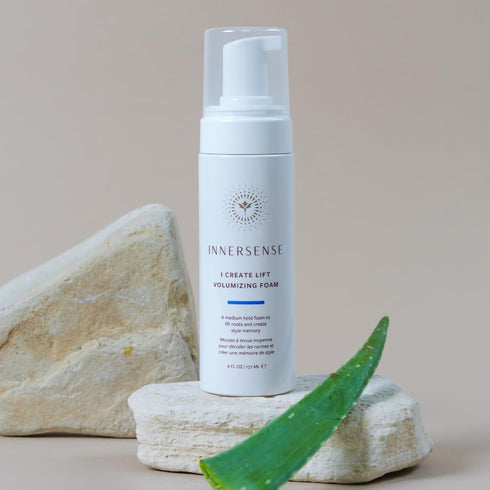 INNERSENSE Organic Beauty Natural I Create Lift Volumizing Foam | Non-Toxic, Clean Haircare (2.37 fl oz | 70 ml)