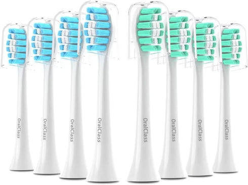 Replacement Toothbrush Heads for Philips Sonicare - Medium Soft, 8 Pack