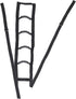 Ipetboom Bed Ladder Assist Handle for Seniors Comfortable Installation Portable Sit Up Helper