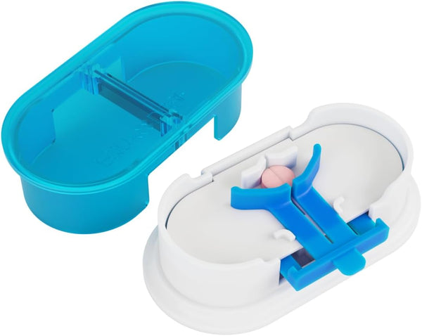 EQUADOSE Pill Cutter, Professional Medical Pill Splitter for Large, Small, Tiny Pills, Ideal for Cutting Tablets